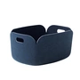 Muuto - Restore Panier de rangement 48 x 35 cm, midnight blue