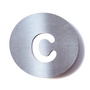 Radius Design - Numéro de maison c, blanc