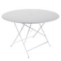 Fermob - Bistro Table pliante Ø 117 cm, blanc coton