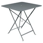 Fermob - Bistro Table pliante, 71 x 71 cm, gris orageux