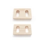 Andersen Furniture - Éléments de connexion pour portant, frêne (lot de 2)