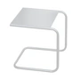 Fiam - Club Table d'appoint, aluminium blanc / blanc