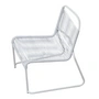 Fiam - Lido Spaghetti Chaise longue, blanche