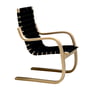 Artek - Fauteuil 406, bouleau/noir
