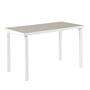 Artek - Table 80A, 120 x 60 cm, blanc/linoléum galet