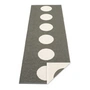 Pappelina - Vera tapis réversible, 70 x 225 cm, charbon de bois / vanille