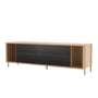 Hartô - Gabin Sideboard 162 cm, chêne / gris anthracite (RAL 7016)