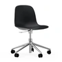 Normann Copenhagen - Form Chaise de bureau, piétement aluminium / noir
