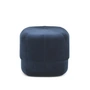 Normann Copenhagen - Circus Pouf petit, velours bleu foncé