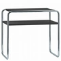 Thonet - B 9 d/1 Table d'ensemble, chrome / noir profond (RAL 9005)