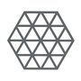 Zone Denmark - Triangle Dessous de verre, 16 x 14 cm, cool grey