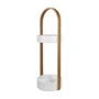 Umbra - Bellwood Porte-parapluies, blanc / naturel