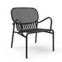 Petite Friture - Week-End Outdoor -Fauteuil, noir (RAL 9005)