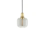 Normann Copenhagen - Amp Suspension small, smoke / laiton