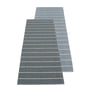 Pappelina - tapis carl réversible, 70 x 180 cm, granit / tempête