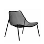 Emu - Chaise lounge Round, noir