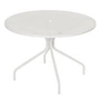 Emu - Table Cambi, ronde, Ø 120 cm, blanc