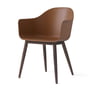 Audo - Harbour Chair (bois), chêne foncé / kaki