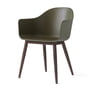 Audo - Harbour Chair (bois), chêne foncé / olive
