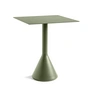 HAY - Palissade Cone Table de bistrot 65 x 65 cm, H 74 cm, olive