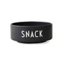 Design Letters - Snack Bol, noir / blanc
