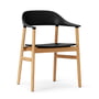 Normann Copenhagen - fauteuil Herit, chêne / noir