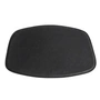 HAY - Coussin d'assise pour chaise AAC sans accoudoirs, cuir noir