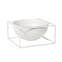 Audo - Kubus Bowl Centerpieces H 1 1. 5 cm, large / blanc