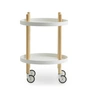 Normann Copenhagen - Chariot à côté des blocs Ø 45 cm, frêne / blanc