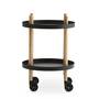 Normann Copenhagen - Chariot côté bloc Ø 45 cm, frêne / noir