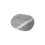 myfelt - Galet Pouf Carl S, gris clair chiné