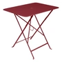 Fermob - Bistro Table pliante, rectangulaire, 77 x 57 cm, chili