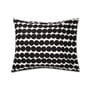 Marimekko - Taie d' räsymatto oreiller, 50 x 60 cm, noir / blanc