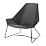 Cane-line - Breeze Fauteuil Highback (5469) Outdoor, noir