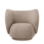 Ferm Living - Rico Lounge Chair, Bouclé sable