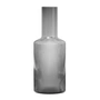 Ferm Living - Ripple Carafe 0,9 l, smoked grey