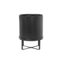 Ferm Living - Bau Pot à plantes, Ø 18 x H 24 cm, noir