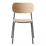 Audo - Co Dining Chair, noir / chêne naturel