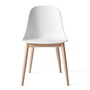 Audo - Harbour Dining Side Chair, chêne naturel / blanc