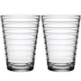 Iittala - Aino Aalto Verre à long drink 33 cl, transparent (set de 2)