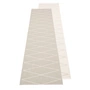 Pappelina - Max tapis réversible, 70 x 240 cm, lin / vanille