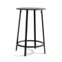 HAY - Table revolver à barre, ø 70 x h 105 cm, noir