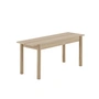 Muuto - Banc linéaire en bois 110 x 34 cm, chêne