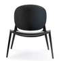 Kartell - Fauteuil be bop, noir mat