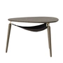 Umage - Hang Out Table basse, chêne foncé / laiton