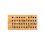 We Do Wood - Scoreboard Portemanteau petit, horizontal, bambou naturel