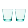 Iittala - Verre à pied Kartio Verre à boire 21 cl, vert d'eau (set de 2)