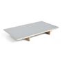 HAY - Plateau d'insertion pour CPH30 2. 0 table de repas extensible, 50 x 80 cm, linoléum gris / chêne laqué mat