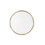 & tradition - Miroir mural Sillon SH4, Ø 46 cm / laiton