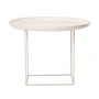 Norr11 - Duke Table basse, H 45 x Ø 70 cm, antique white